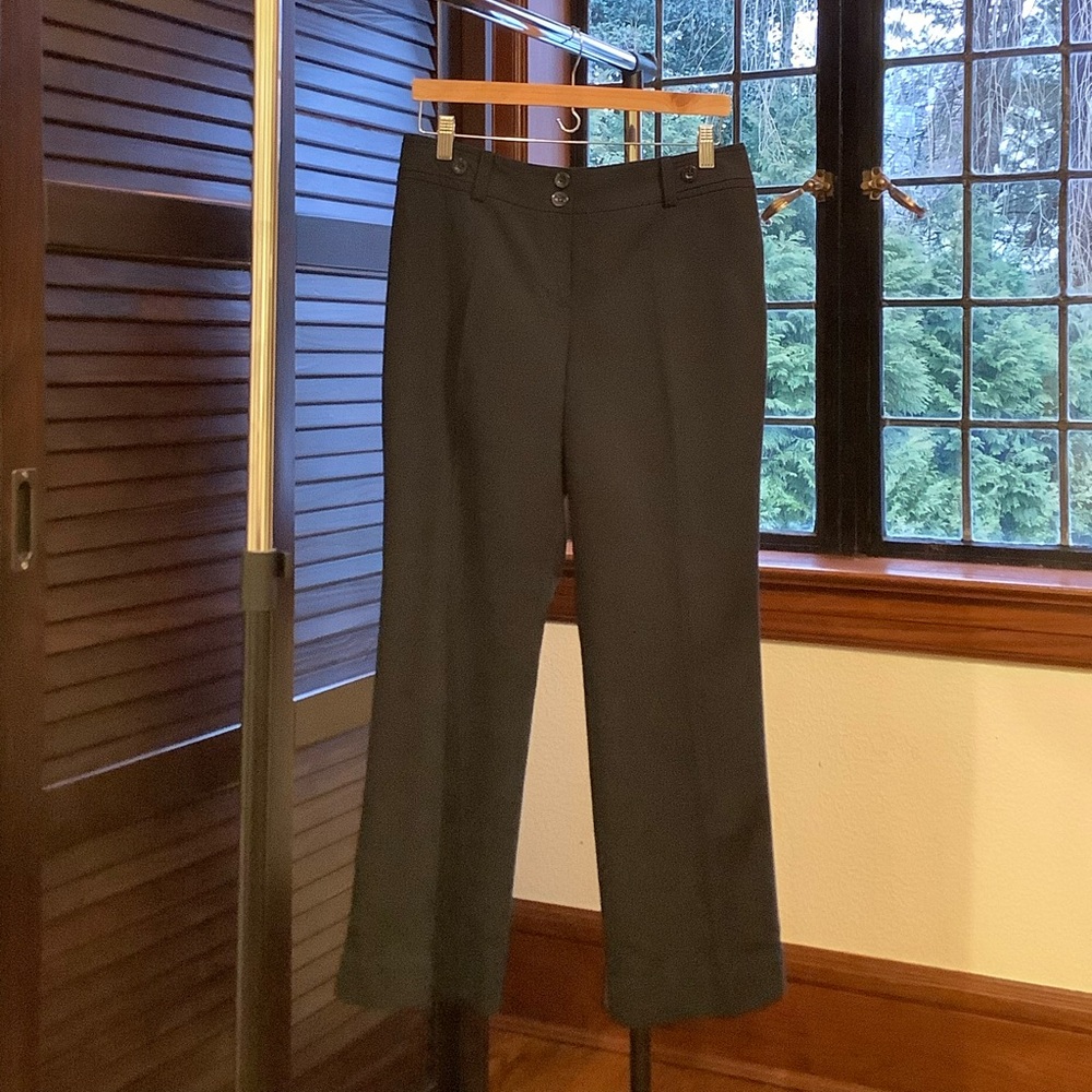 Ann Taylor Curvy Fit Black Trousers